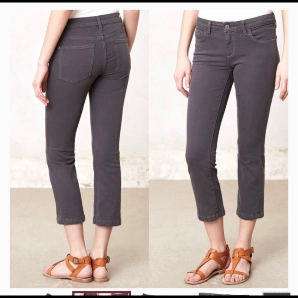 Pilcro and the Letterpress Fit Stet Cropped Jeans